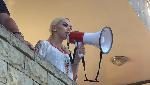 В Кишинёве прошел митинг против антисоциальной политики Майи Санду