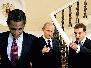 В рейтинге «доверия населения к мировым лидерам» Барак Обама лидирует с большим отрывом, Владимир Путин плетётся в хвосте, а Дмитрий Медведев в списке не значится вовсе