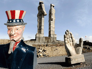 Памятник «Мир и братство» на армяно-турецкой границе на самом деле устанавливается во имя величия Соединенных Штатов Америки