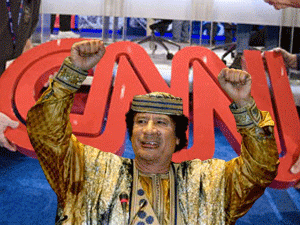 Несмотря на все заверения CNN и прочих работающих по заказу СМИ, Муамар Каддафи является подлинным лидером ливийского народа