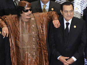 В отличие от Мубарака в Египте, с Кадаффи в Ливии Запад расстался с легким сердцем, потому что Кадаффи не был ставленником Запада, а стал «другом» лишь ввиду обстоятельств