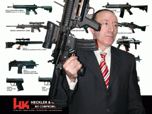 Наиболее известным поставщиком вооружения является фирма «Heckler & Koch» - один из пяти крупнейших в мире производителей стрелкового оружия