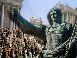 Хорошо понимая, что механическое перенесение порядка управления эллинистическими царствами в Рим невозможно, Юлий Цезарь надеялся, что народ Рима после гражданской войны поддержит возрождение римской формы монархии