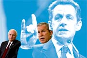Друг вице-президента США Дика Чейни Николя Саркози был вынужден способствовать реализации американской стратегии, направленной на развал Европы