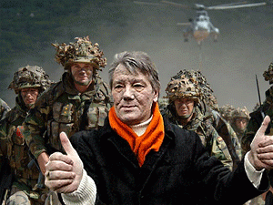 Режим Виктора Ющенко морально готов к тому, что развитие событий приведет к войне с Россией