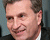 Комиссар ЕС по энергетическим вопросам Гюнтер Эттингер